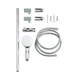 Смеситель для ванны GROHE Grohtherm 800 34567000 с душевым гарнитуром 27853001 (34567001) - изображение 6