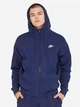 Толстовка на флисе, на молнии мужская Nike M Nsw Club Hoodie Fz Bb BV2645-410 XL Темно-синяя (193147703023) - изображение 1