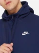 Толстовка на флисе, на молнии мужская Nike M Nsw Club Hoodie Fz Bb BV2645-410 XL Темно-синяя (193147703023) - изображение 6