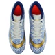 Сороконожки футбольные Zelart 222-1 размер 38 White-Blue-Gold - изображение 5