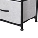 Комод побутовий LUMINARIA PERFECT GRAY 4B (органайзер для зберігання речей та одягу) - изображение 5