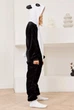 Пижама кигуруми Kigurumi Панда Аниме Черный для девочки размер на рост 145-155 см (20115411) - изображение 4