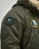 Аляска N-3B хакі з нашивками 831 БрТА 2XL - изображение 8