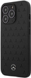 Etui Mercedes Leather Stars Pattern do Apple iPhone 13/13 Pro Black (3666339020590) - obraz 1