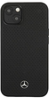 Панель Mercedes Leather Perforated Area для Apple iPhone 13 Black (3666339020743) - зображення 1