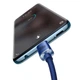Кабель Type-C to Type-C Baseus Crystal Shine Series 100W 20V 5A 1,2m Blue (CAJY000603) - зображення 5