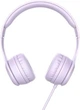 Дротові накладні наушники HOCO W21 Graceful Charm Wire Control Headphones Purple - изображение 2
