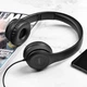 Дротові накладні наушники HOCO W21 Graceful Charm Wire Control Headphones Black - изображение 2