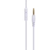 Дротові накладні наушники HOCO W21 Graceful Charm Wire Control Headphones Purple - изображение 7
