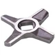 Нож для мясорубки Zelmer ZMMA025X (A861009) 10003882 D=47mm s=5mm Отверстие=9x9mm NR5 (двухсторонний) - изображение 3
