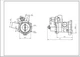 Помпа (насос) для пральної машини Bosch 00141896 Hanyu (в зборі) 30 Вт B20-6AZC (контакти спарені спереду) - зображення 2