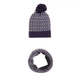 Комплект шапка и снуд Guess Blue Combo G Logo девочкам H1BZ04 Z2QP0 F6AB Sр. 52-54 см - изображение 2
