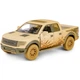 Игрушечная машинка металлическая Kinsmart Ford F-150 Raptor SuperCrew KT5365WY Песочный - изображение 1
