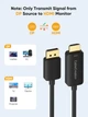 ​Кабель CableCreation CD0709 DisplayPort to HDMI 4K @ 60Hz 2.5м - изображение 6