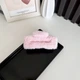 Пушистый Крабик для волос ANbeauty 12 см Пудровый (AN0103277) - изображение 1