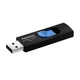 Флеш пам‘ять ADATA USB128Gb UV320 USB3.1 Чорний-Синій - изображение 1