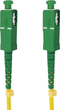 Patchcord światłowodowy Qoltec SC/APC - SC/APC Singlemode 9/125 G652D Simplex 2 m Żółty (5901878542829) - obraz 2