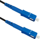 Patchcord światłowodowy Qoltec SC/PC - SC/PC Simplex 50 m Czarny (5901878542171) - obraz 1