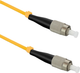 Patchcord światłowodowy Qoltec FC/UPC Singlemode 9/125 G652D Simplex 1 m Żółty (5901878543062) - obraz 1