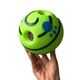 Игрушка мяч для собак Хихикающий Мяч Wobble Wag Giggle KartLine салатовый. - изображение 1