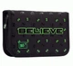 Пенал твердий одинарний HP-02 Belive чорний 21х13х4см YES - изображение 1