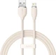 Кабель Baseus Jelly Liquid Silica Gel Fast Charging Data Cable USB to Lightning 2.4A 1.2m CAGD000004 Pink - зображення 1