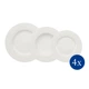 Столовий сервіз Villeroy & Boch Wonderful World White 12 предметів 4 персони (1011558763) - зображення 2