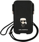 Чохол-сумка Karl Lagerfeld Saffiano Ikonik Karl`s Head Black (3666339018719) - зображення 2