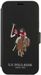 Чохол-книжка U.S. Polo Assn Embroidery Collection book для Apple iPhone 12 mini Black (3700740492277) - зображення 1