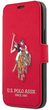 Чохол-книжка U.S. Polo Assn Embroidery Collection book для Apple iPhone 12 mini Red (3700740492369) - зображення 2