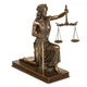 Статуетка настільна Veronese Богиня правосуддя Феміда 26х9х20 см 77560 - зображення 1