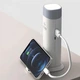 Акумуляторна універсальна телескопічна лампа + Power Bank 5000 mAh з настільною підставкою для смартфона White - зображення 5