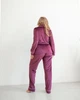 Пижама велюр Eva на запах Марсала XS - изображение 9