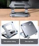 Підставка для ноутбуків та планшетів Stabletron N16 Aluminum Laptop Stand для MacBook, стенд з алюмінієвим сплавом, підвищена стійкість до ноутбуків до 17 дюймів, доладна конструкція з регулюванням по висоті (колір siilver) - изображение 4