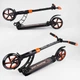 Самокат двухколесный с двумя амортизаторами "Best Scooter" (23023) колеса PU d - 200мм - изображение 6