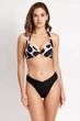 Купальник Push Up, плавки бразилиана Anabel Arto 46B/L Чорно-розовый-992-01 (91366) - изображение 6