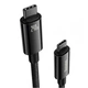 Кабель Baseus Tungsten Gold Type-C to Type-C 240W (1m) Black (CAWJ040001) - зображення 4