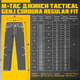 Джинсы тактические синие M-Tac Tactical Gen.I Cordura Regular Fit Размер 30/30 с карманом для магазина АК/М4 - изображение 13