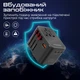 Перехідник мережевий Promate TripMate-GaN75 EU/US/UK/AU на EU/US/UK/AU, 3xUSB-С, 2xUSB-A 75W total Black (tripmate-gan75) - зображення 8