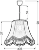Люстра Candellux ARLEKIN 1хЕ27 (31-94523) для кухни, спальни, прихожей - изображение 2