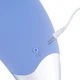 Электрическая щетка-массажер Sonic Facial Brush для чистки лица силиконовая Синяя - изображение 4