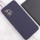 Чохол Silicone Cover Lakshmi Full Camera (AAA) для Xiaomi Redmi Note 12 4G Темно-синій / Midnight blue - изображение 5