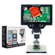 Микроскоп цифровой c 7 ЖК на штативе, 3000мАч, MicroSD, 12Мп, 1-1200X, G1200 (117583) - изображение 3