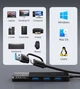 USB-хаб CABLETIME USB Type C- 4 Port USB 3.0 0.15 м (CB03B) - зображення 5