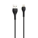 Авто Зарядний пристрій Hoco Z36 Lightning 2USB, Чорний 2.4 А - зображення 3