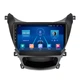 Штатная магнитола Lesko для Hyundai Avante V ver 2 2010-2015 экран 9" 4/32Gb 4G Wi-Fi GPS Top - изображение 1