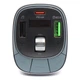 Автомобильный FM-трансмиттер модулятор HOCO Pole BT FM transmitter E76 |2USB/1Type-C, 45W/3A, PD/QC| Зеленый - изображение 4