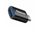 Адаптер переходник BASEUS Type-C to USB Ingenuity Series Mini OTG Black (ZJJQ000001) - изображение 1
