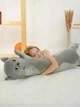 Мягкая игрушка обнимашка антистресс Британский Кот батон 130 см My Kigu Серый (9046) - изображение 2