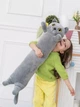 Мягкая игрушка обнимашка антистресс Британский Кот батон 90 см My Kigu Серый (9046) - изображение 1